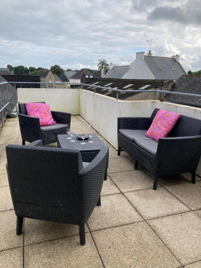 Appartement Complet 65 M2 Avec Terrasse Sud 18 M2 Scaer Exteriör bild