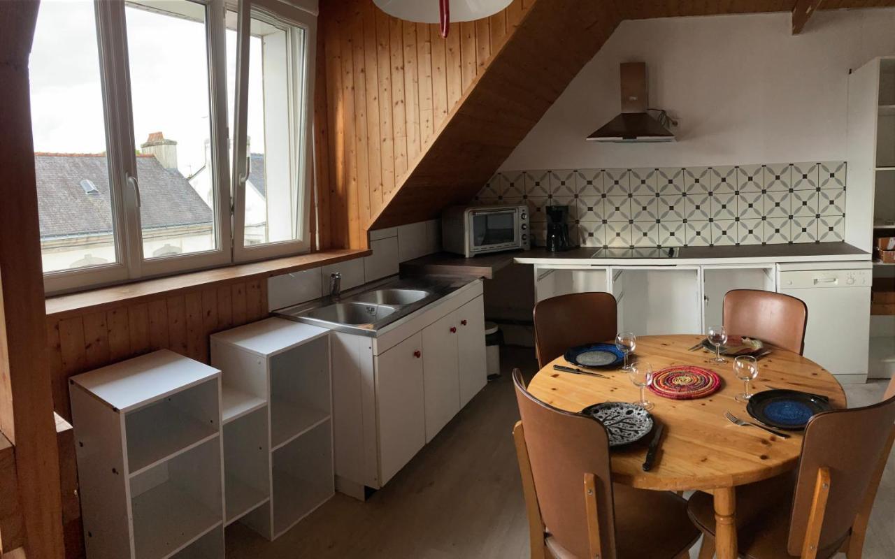 Appartement Complet 65 M2 Avec Terrasse Sud 18 M2 Scaer Exteriör bild